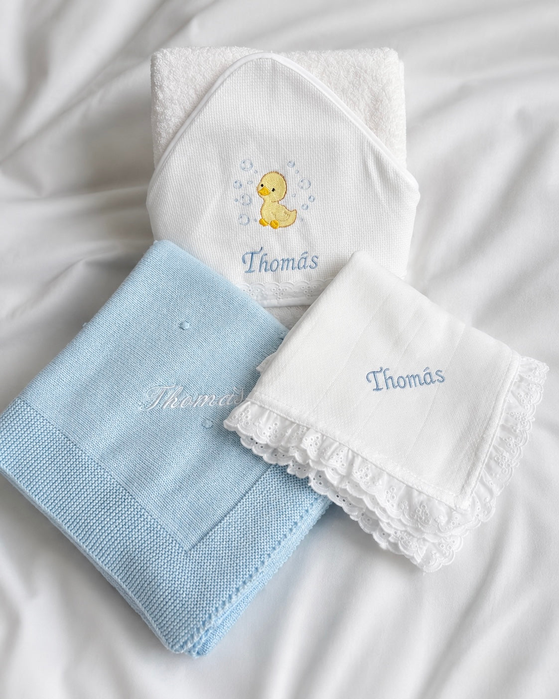 Personalized Newborn Gift Set