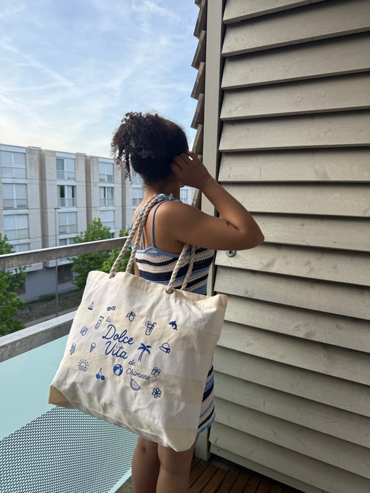 Personalized Beach Bag