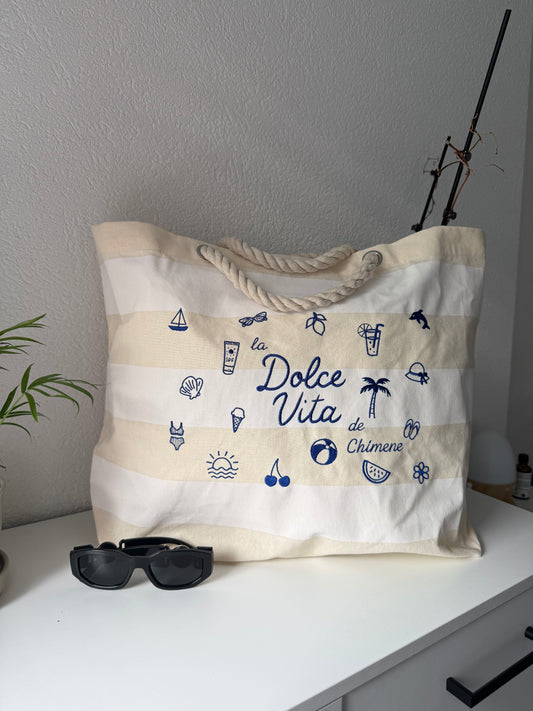 Personalized Beach Bag