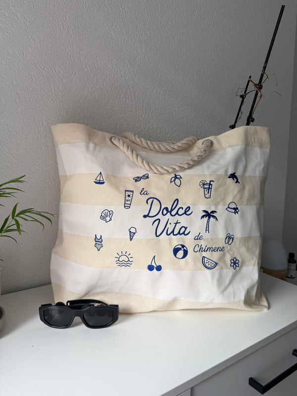 Personalized Beach Bag