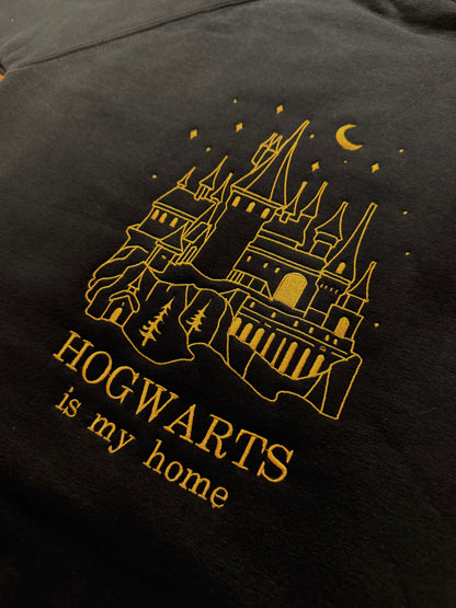 Embroidered Harry Potter Sweatshirt (with back design)