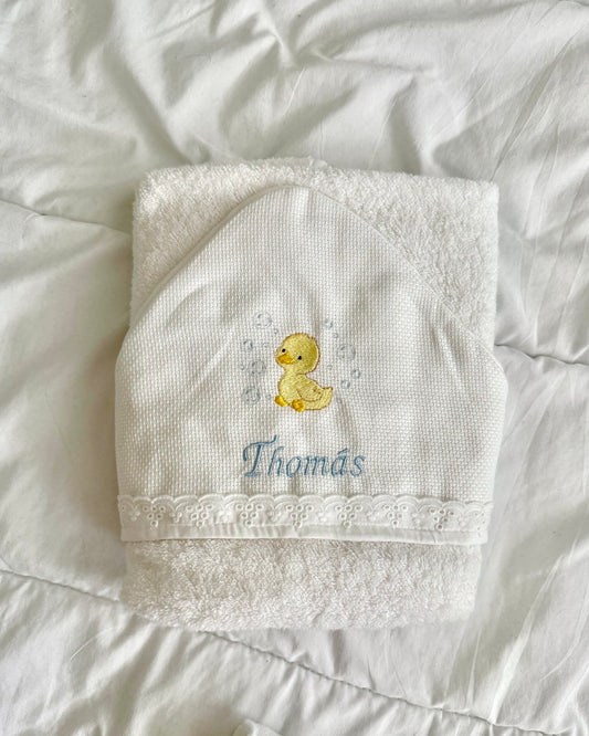 Custom Embroidered Towel for Newborns
