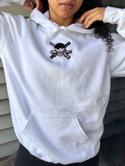 Zoro Embroidered Hoodie