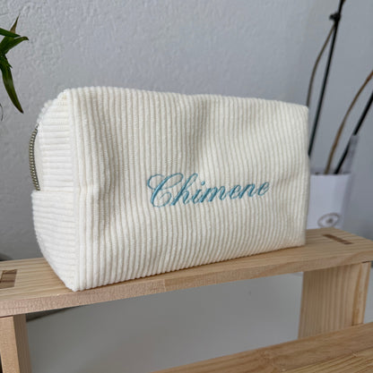 Custom Embroidered Cosmetic Bag