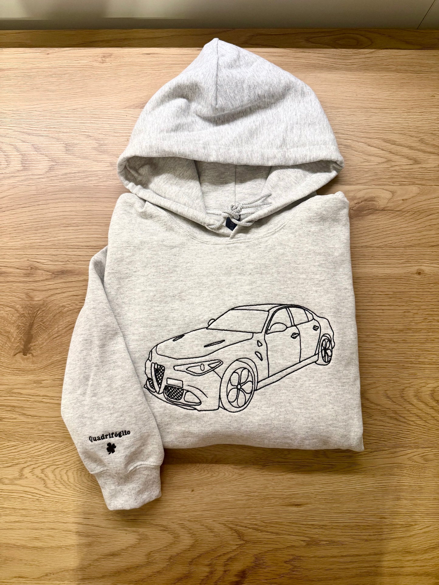 Custom Embroidered Hoodie With Picture