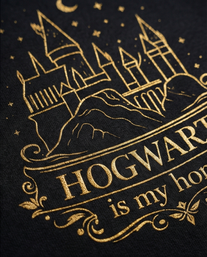 Embroidered Hogwarts is My Home Sweatshirt
