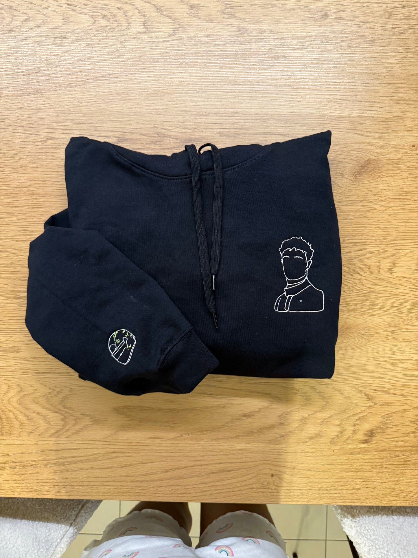 Custom Embroidered Hoodie With Picture