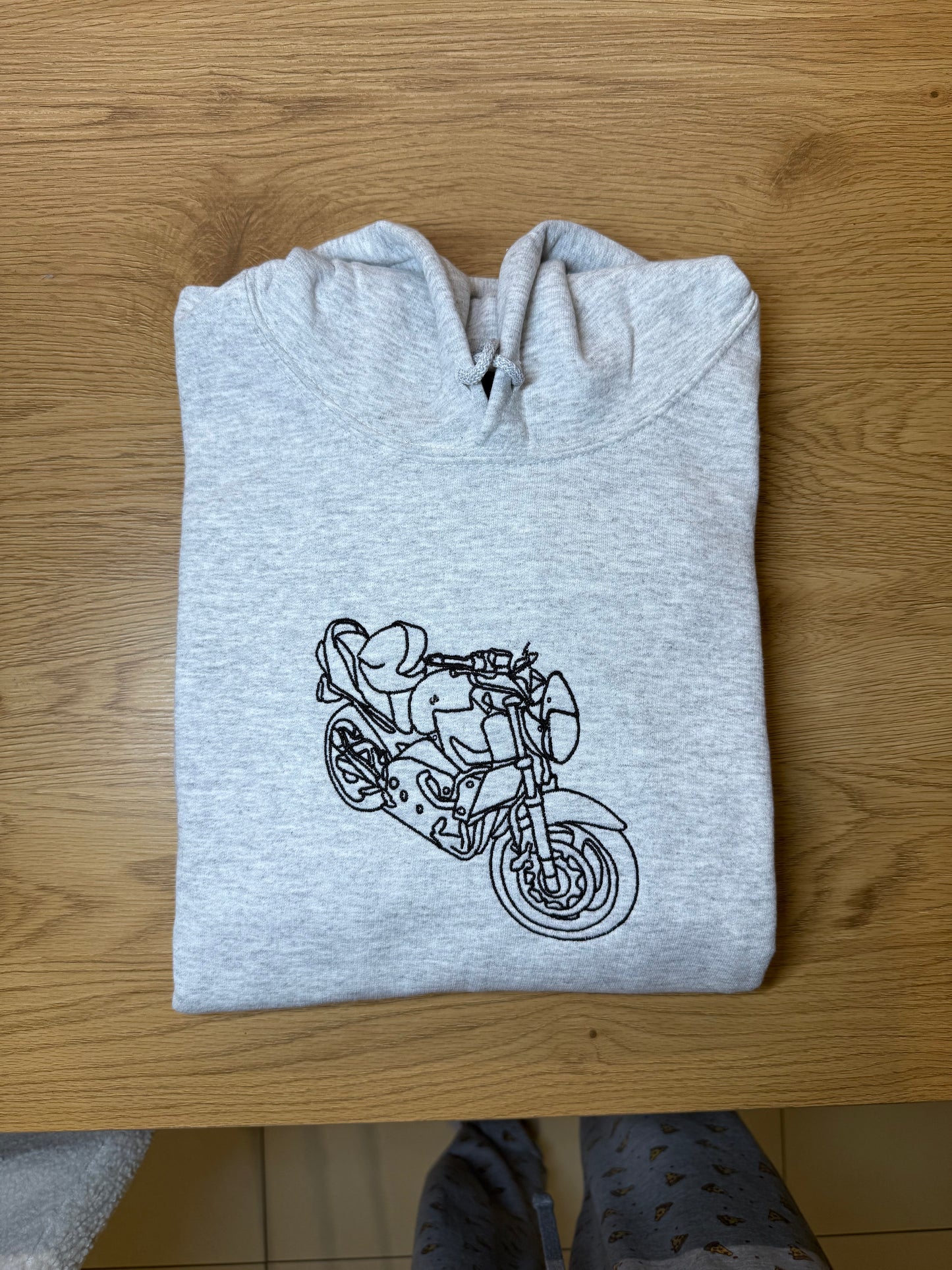 Custom Embroidered Hoodie With Picture