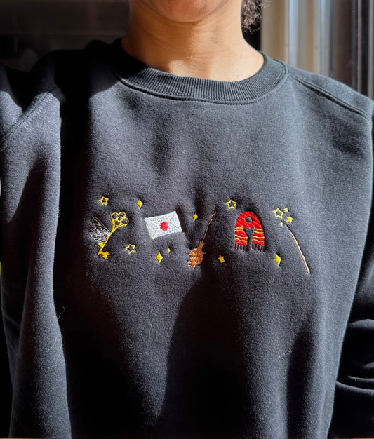 Custom Embroidered Harry Potter Sweater