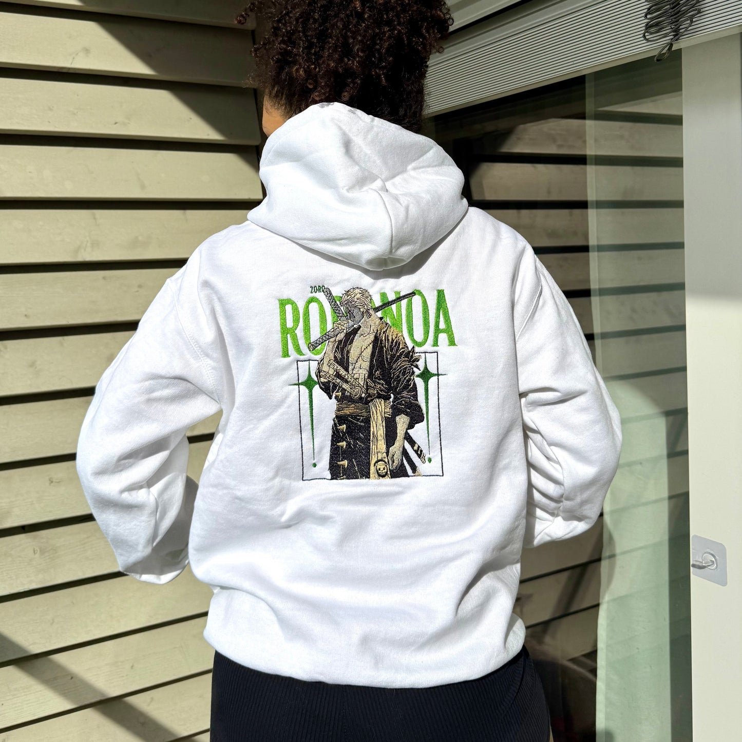 Zoro Embroidered Hoodie