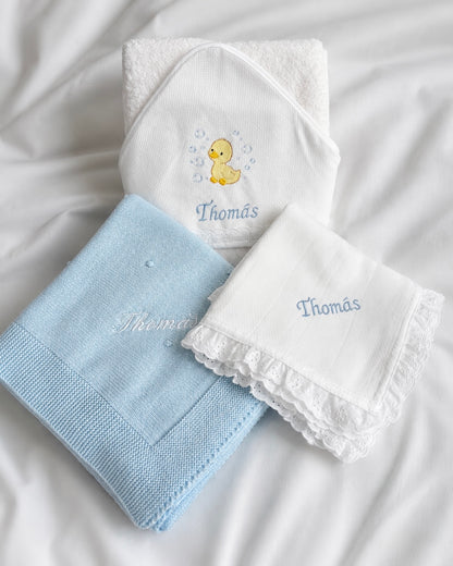 Personalized Newborn Gift Set