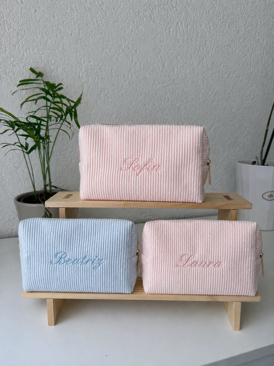 Custom Embroidered Cosmetic Bag
