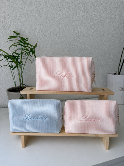 Custom Embroidered Cosmetic Bag