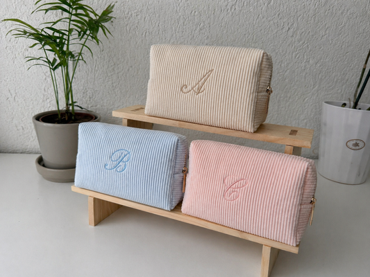 Custom Embroidered Cosmetic Bag