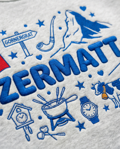 Zermatt Embroidered Sweatshirt